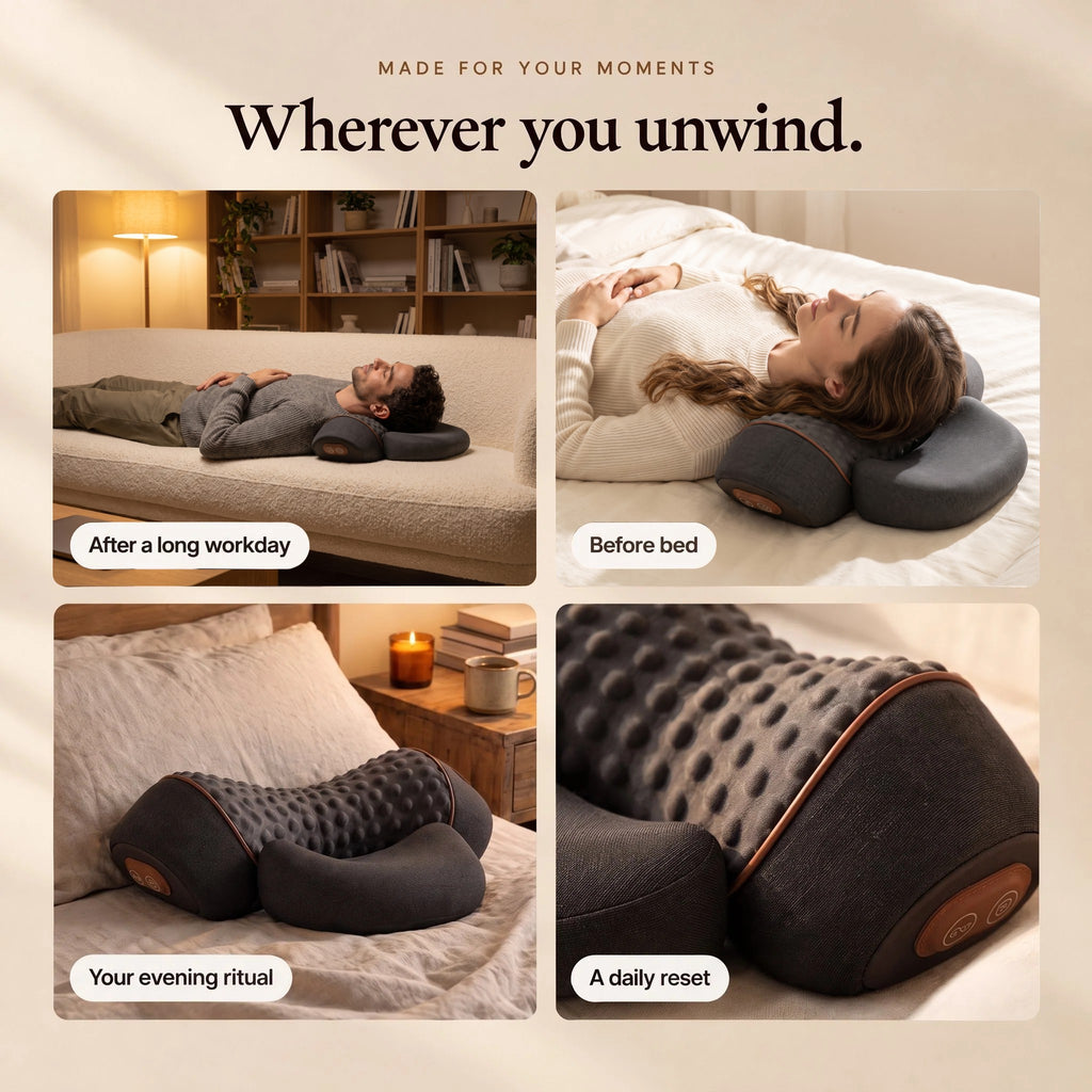 Ways to use the ArchRest: after work, before bed, evening ritual, daily reset